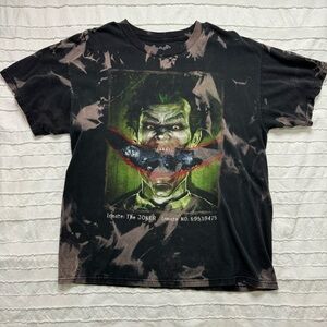 Batman DC Comics Joker graphic tee | bleach dyed